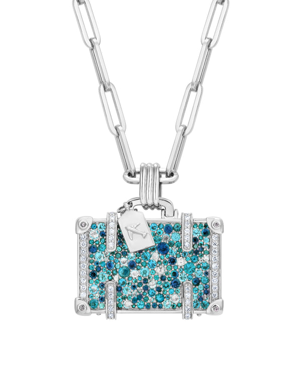 nevernot 'Your Journey Your Schedule' suitcase