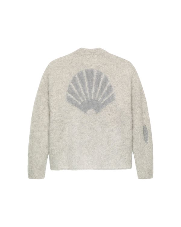 New Amsterdam Surf Association ALPACA BLEND CREWNECK GREY GREY