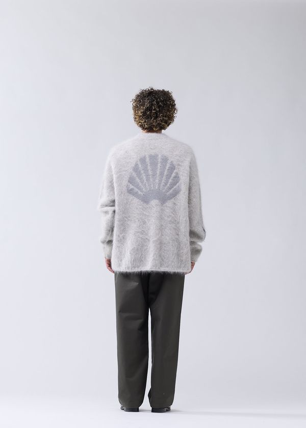 New Amsterdam Surf Association ALPACA BLEND CREWNECK GREY GREY