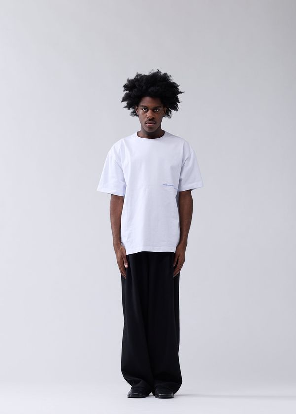 new Amsterdam Surf Association BACK ZIP TEE WHITE WHITE