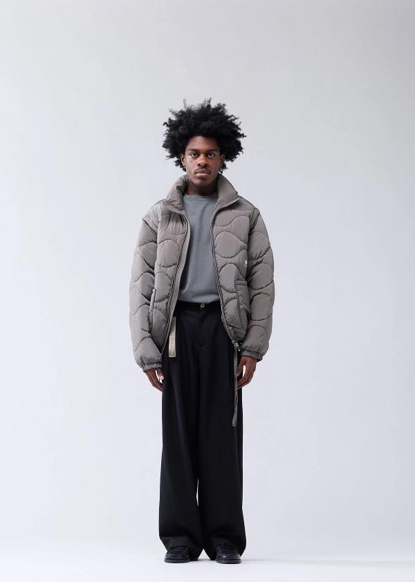 New Amsterdam Surf Association Detachable Jacket DARK TAUPE