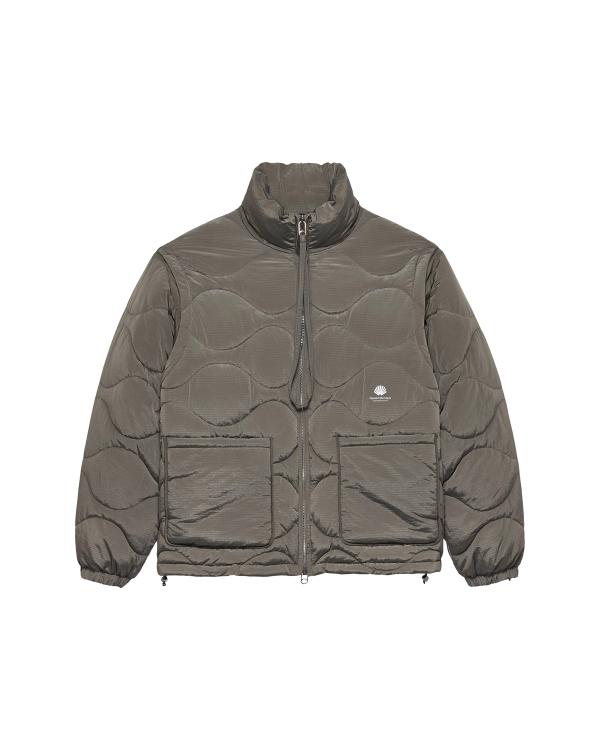 new amsterdam surf association Detachable Jacket DARK TAUPE