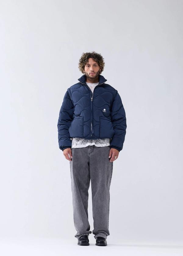 New Amsterdam Surf Association Detachable Jacket MARINE BLUE