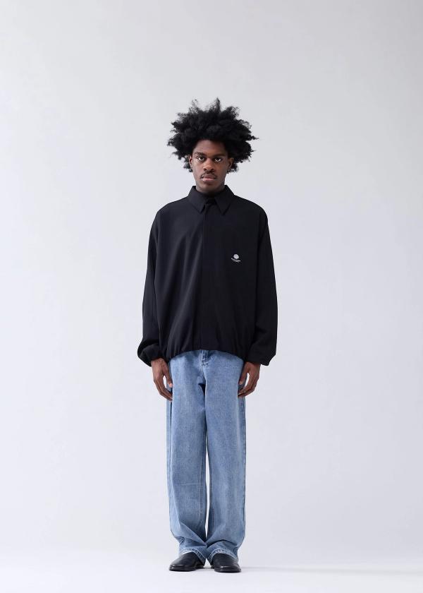 New Amsterdam Surf Association INFLATABLE SHIRT BLACK BLACK