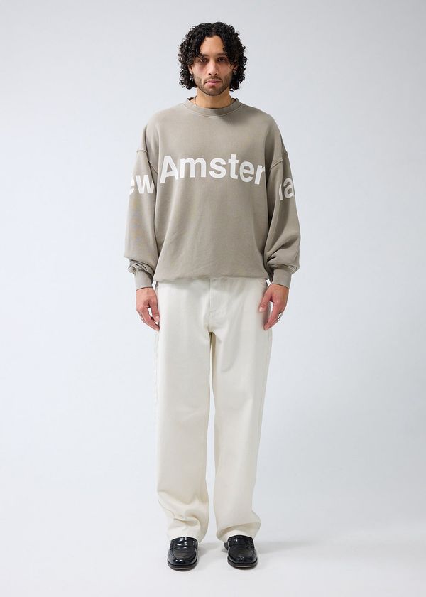 New Amsterdam Surf Association LINE CREWNECK SWEATER SENECA ROCK SENECA ROCK