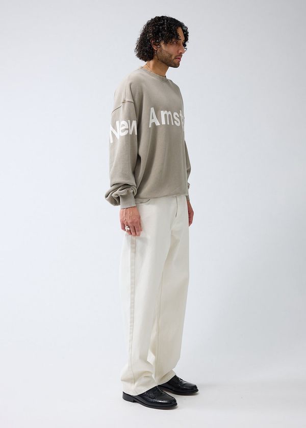 New Amsterdam Surf Association LINE CREWNECK SWEATER SENECA ROCK SENECA ROCK