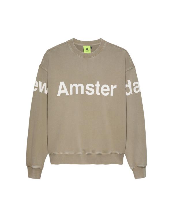 new amsterdam surf association LINE CREWNECK SWEATER SENECA ROCK SENECA ROCK