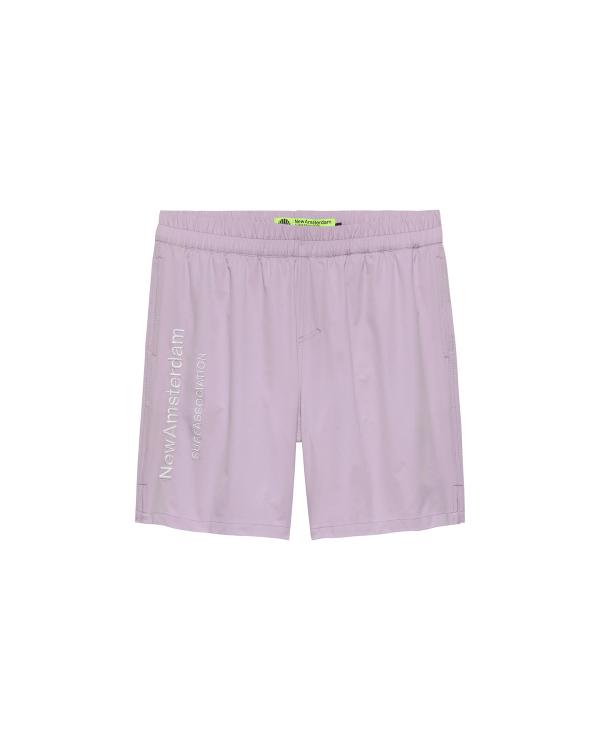 new amsterdam surf association LOGO BOARDSHORT LIGHT PURPLE LIGHT PURPLE
