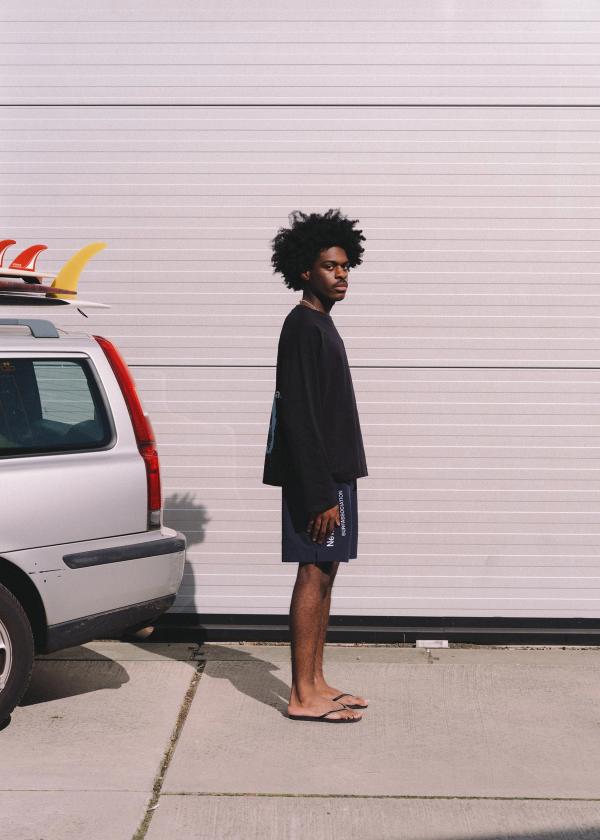 New Amsterdam Surf Association LOGO BOARDSHORT NIGHT BLUE NIGHT BLUE