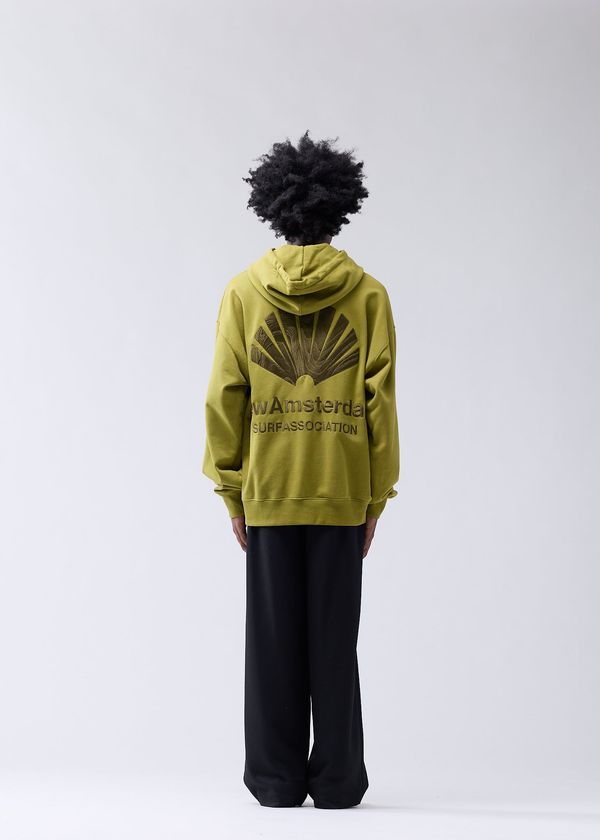 New Amsterdam Surf Association Logo Hoodie MOSS/OLIVE