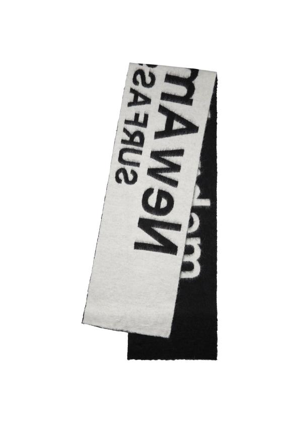 New Amsterdam Surf Association Logo Scarf BLACK/WHITE