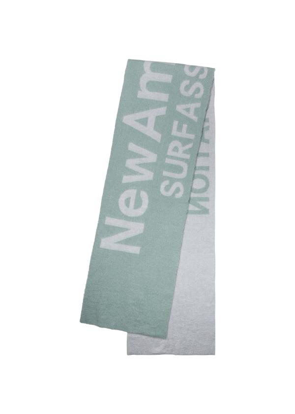 new amsterdam surf association logo scarf DENIM BLUE/BLEACHED BLUE new amsterdam surf association logo scarf DENIM BLUE/BLEACHED BLUE