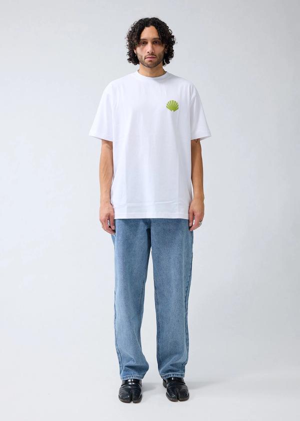 New Amsterdam Surf Association LOGO TEE WHITE/GREEN WHITE/GREEN
