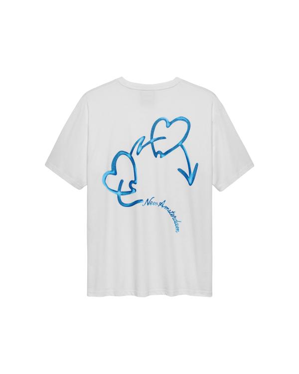 New Amsterdam Surf Association LOVE CONNECT TEE WHITE WHITE
