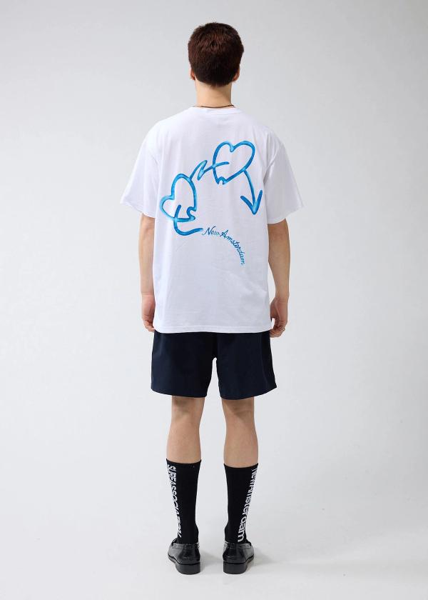 New Amsterdam Surf Association LOVE CONNECT TEE WHITE WHITE