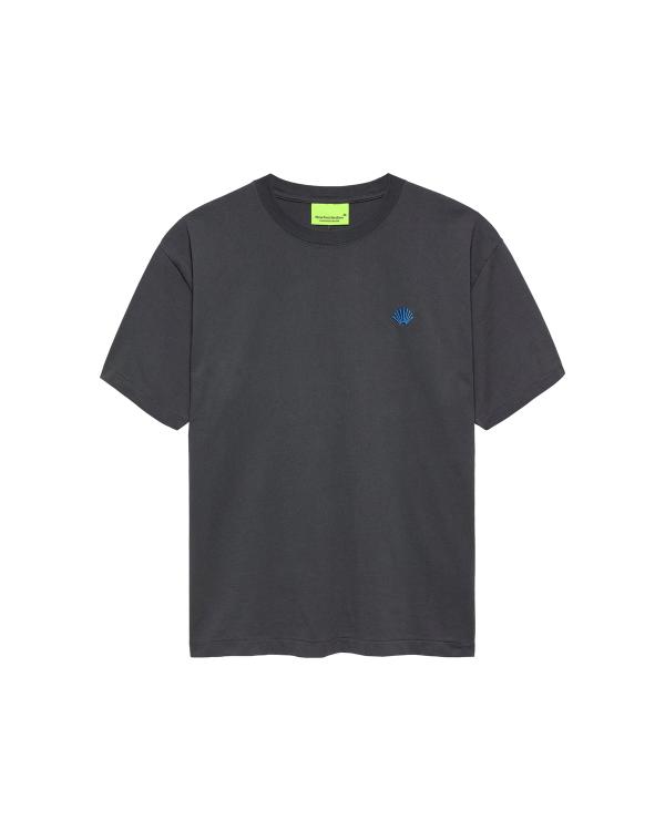 new amsterdam surf association MINI LOGO TEE ANTHRACITE ANTHRACITE