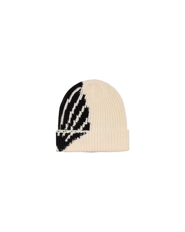new amsterdam surf association Oyster beanie ECRU/BLACK