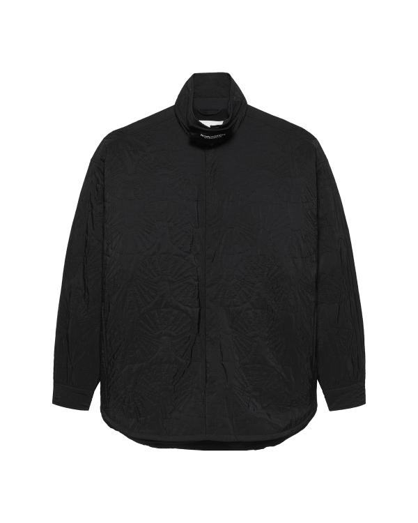 New Amsterdam Surf Association QUILTED OVERSHIRT BLACK BLACK
