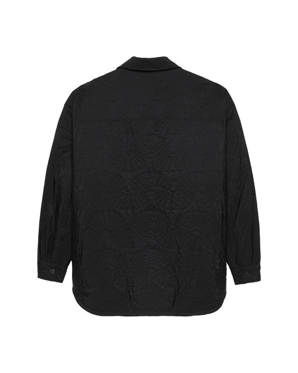 New Amsterdam Surf Association QUILTED OVERSHIRT BLACK BLACK