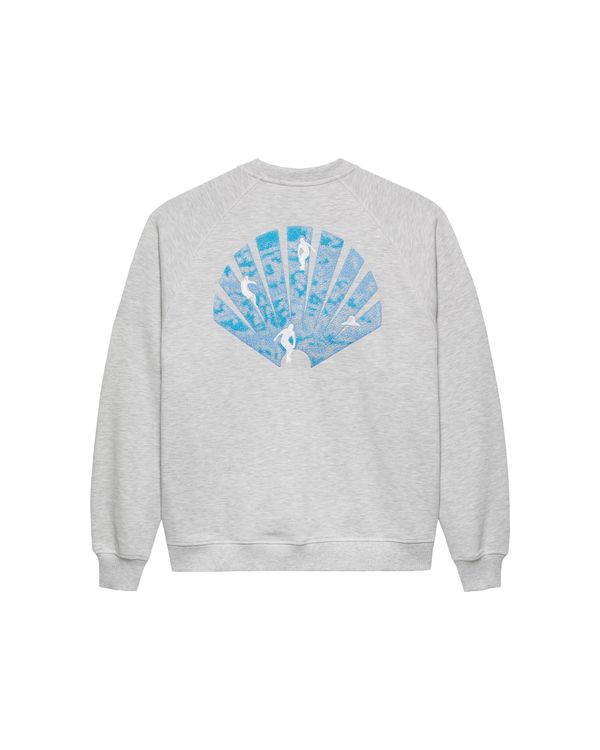 New Amsterdam Surf Association SEA GLOW CREWNECK ASH ASH