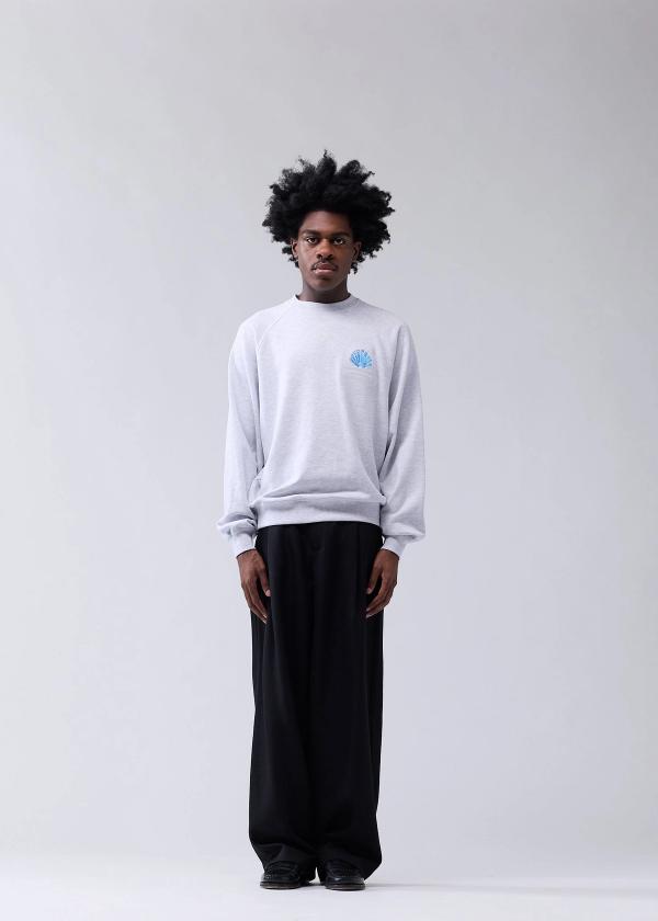 New Amsterdam Surf Association SEA GLOW CREWNECK ASH ASH