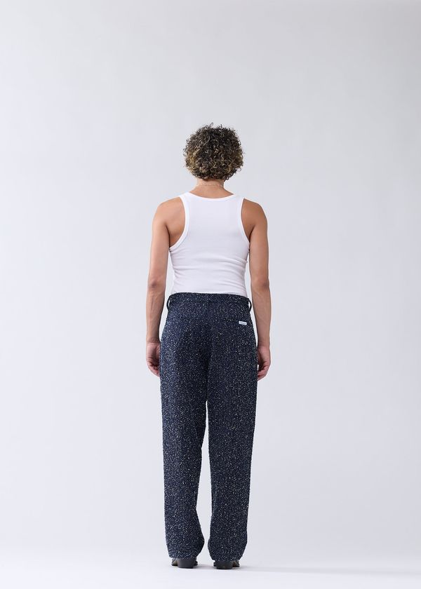 New Amsterdam Surf Association SPRAY REWORKED TROUSERS DENIM BLUE DENIM BLUE