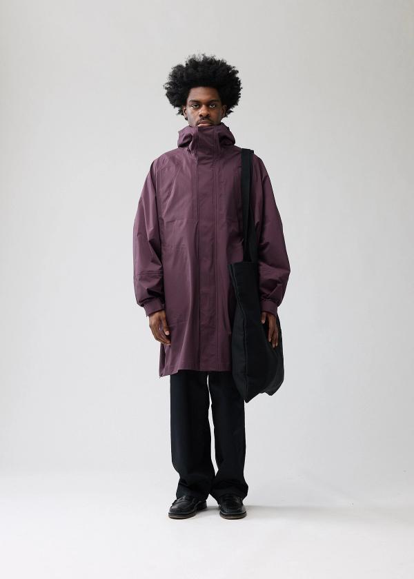 New Amsterdam Surf Association TECHNICAL RAIN JACKET VINEYARD WINE