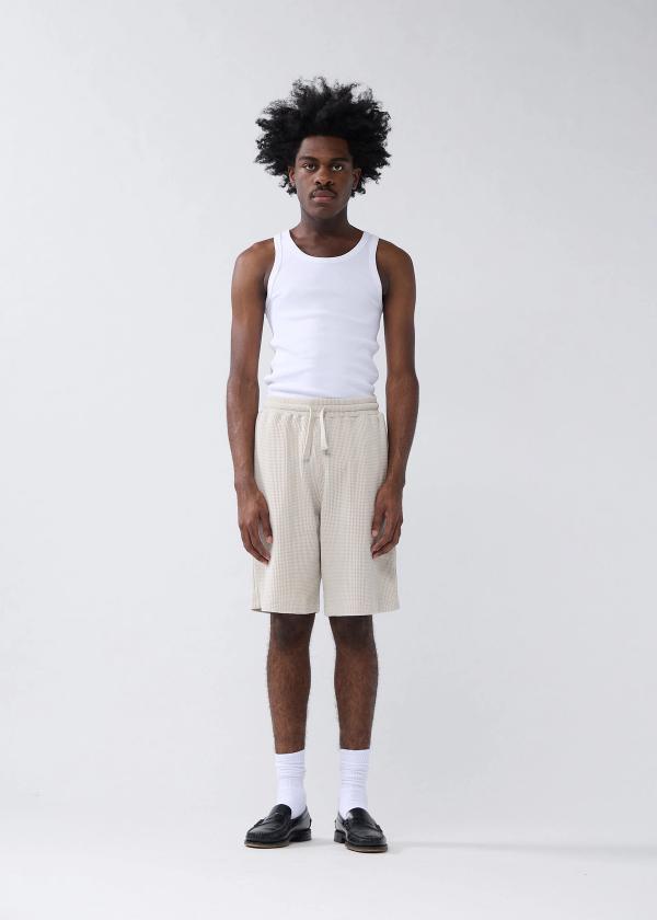 New Amsterdam Surf Association WAFFLE SHORTS WASHED GREY WASHED GREY