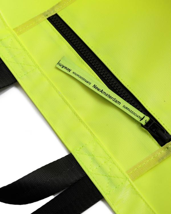 New Amsterdam Surf Association WETSUIT SHOPPER BAG NEON NEON