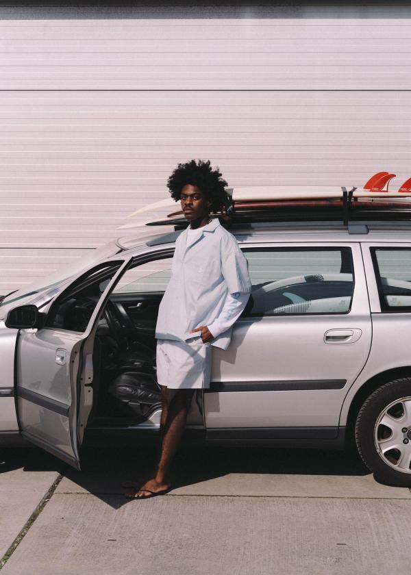 New Amsterdam Surf Association WIJK SHIRT LIGHT BLUE LIGHT BLUE