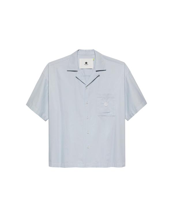 new amsterdam surf association WIJK SHIRT LIGHT BLUE LIGHT BLUE