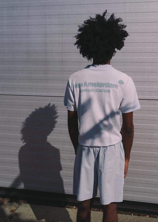 New Amsterdam Surf Association WORK SHORTS LIGHT BLUE LIGHT BLUE