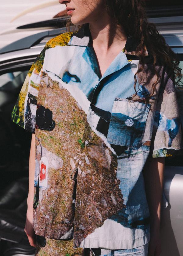 New Amsterdam Surf Association WORK SHORTS MEMORY LANE AOP