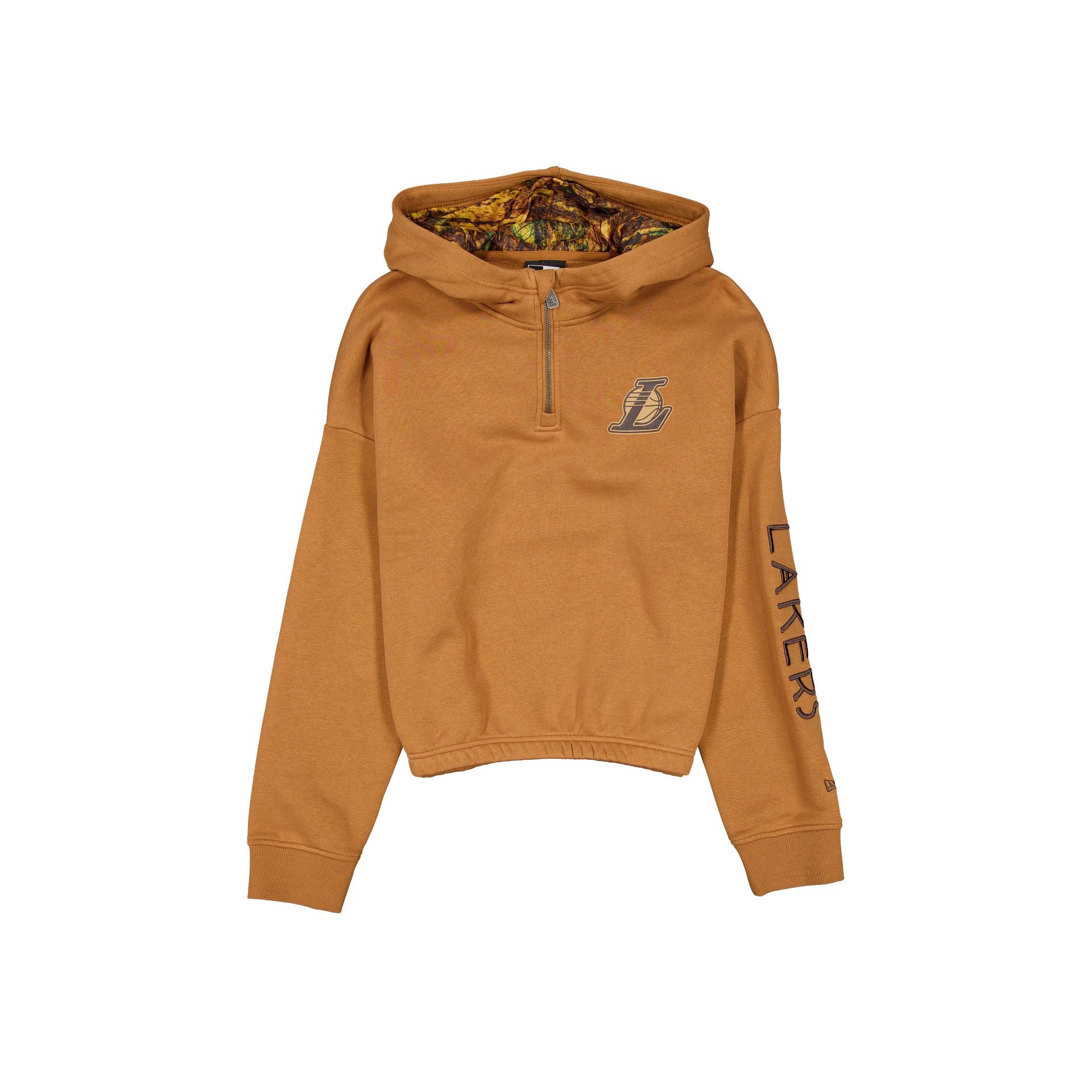 new era 2025 All-Star Game Victory Grove Women's Light Bronze Hoodie