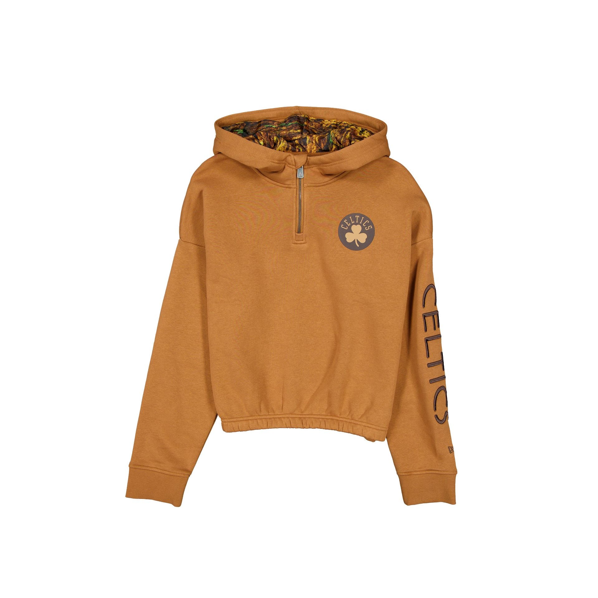 new era 2025 All-Star Game Victory Grove Women's Light Bronze Hoodie