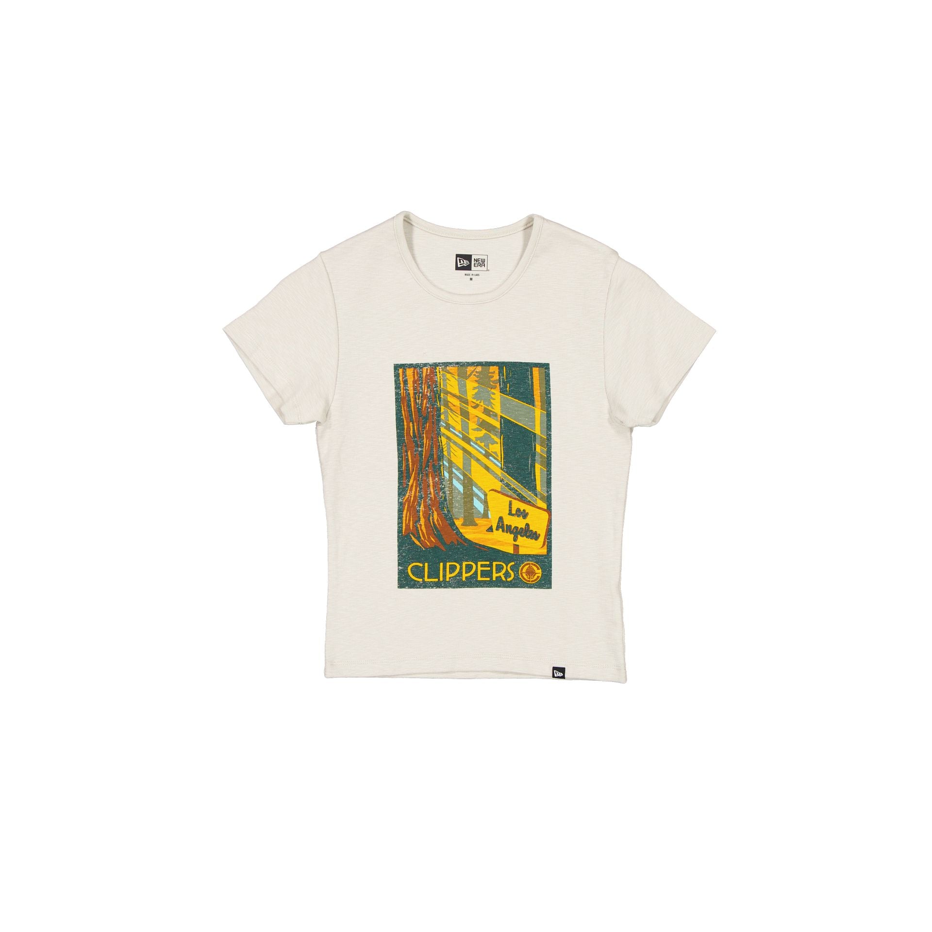 new era 2025 All-Star Game Victory Grove Women's Stone T-Shirt