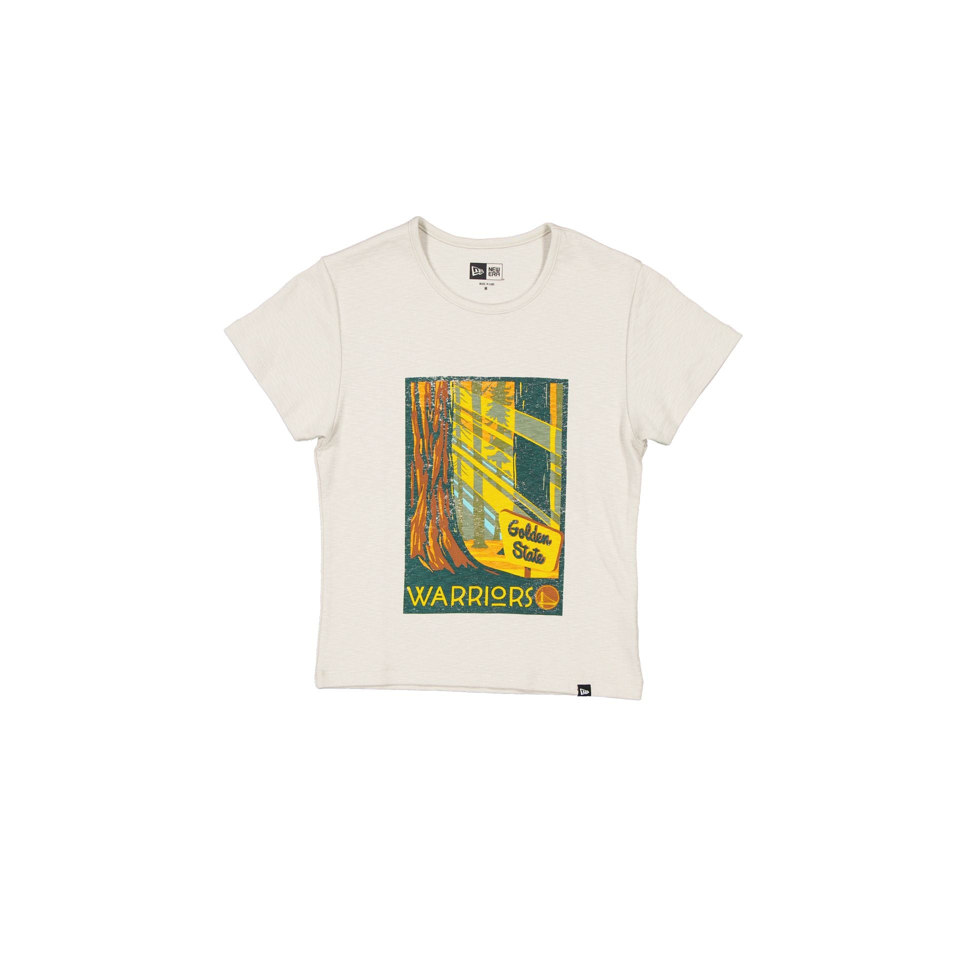 new era 2025 All-Star Game Victory Grove Women's Stone T-Shirt