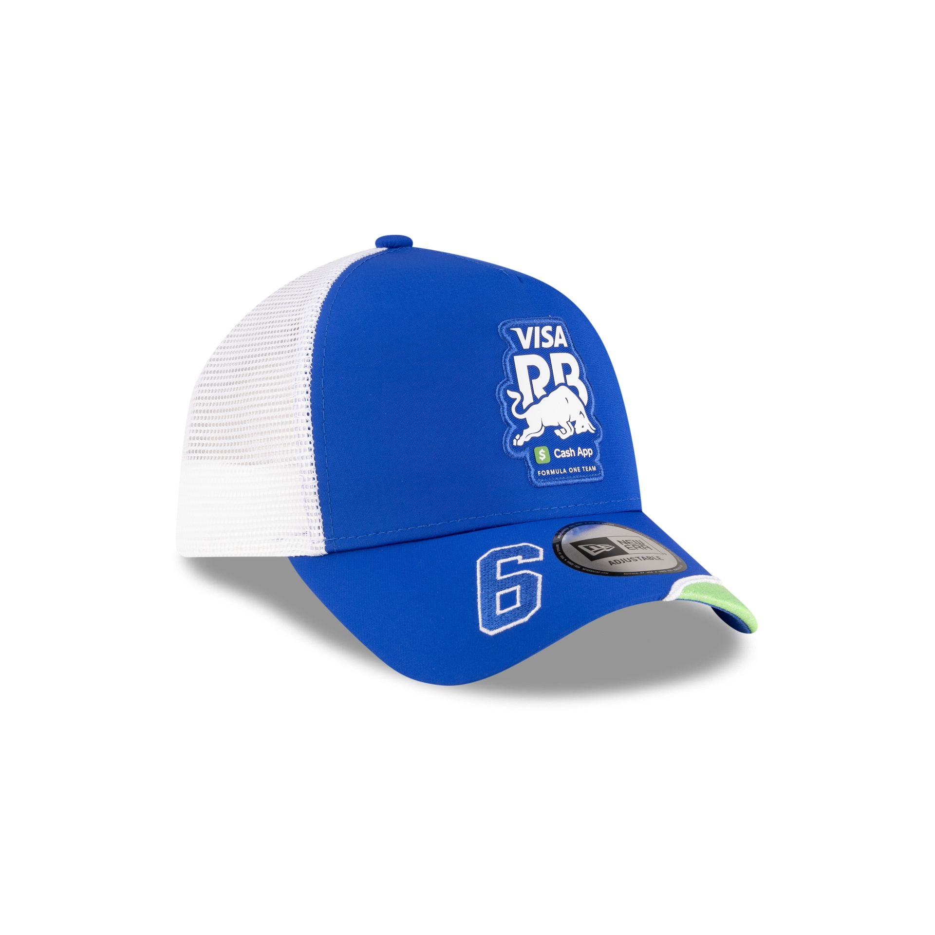new era 2025 Las Vegas Race Special Isack Hadjar 9FORTY A-Frame Trucker