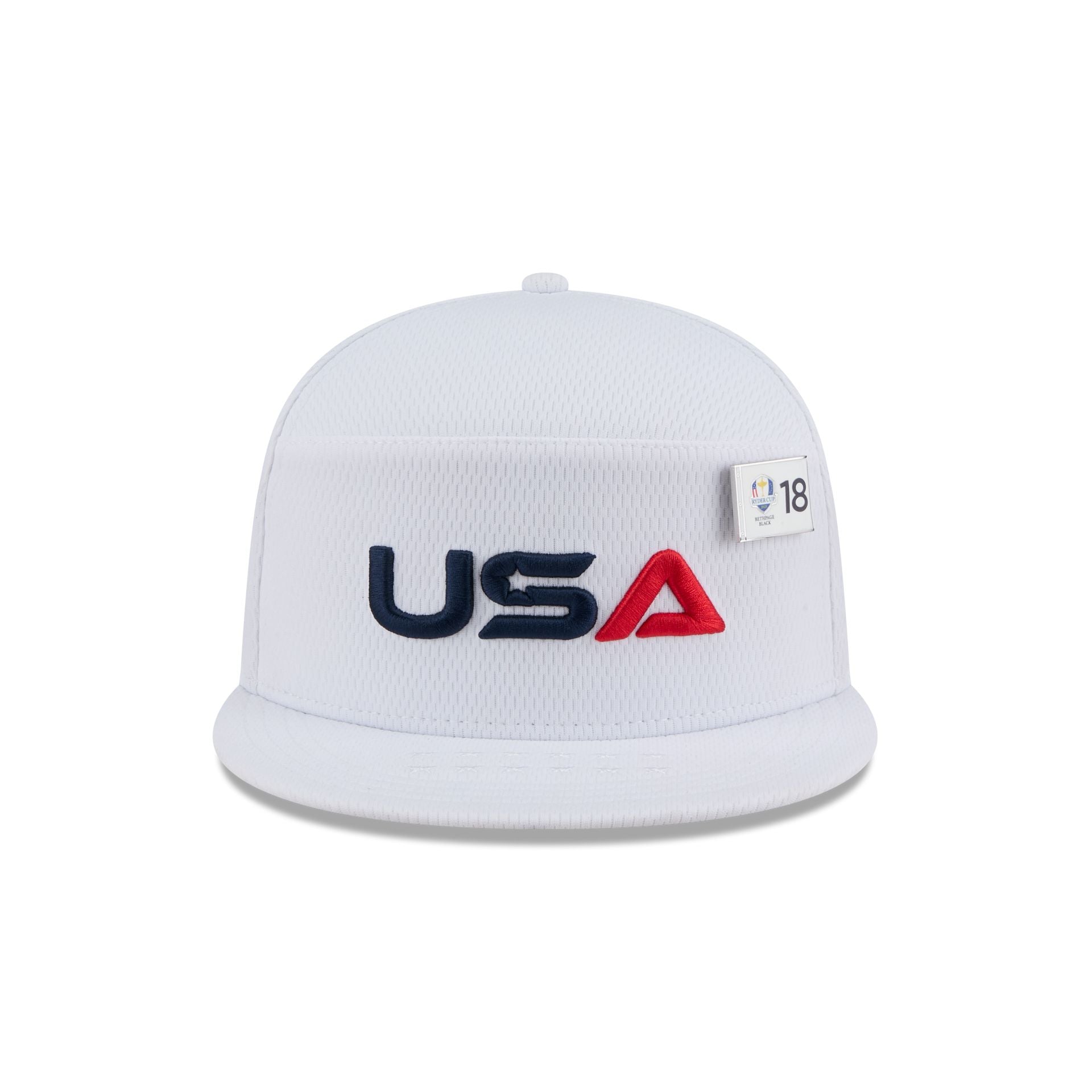 New Era 2025 Ryder Cup Team USA Practice Split Panel 9FIFTY Snapback