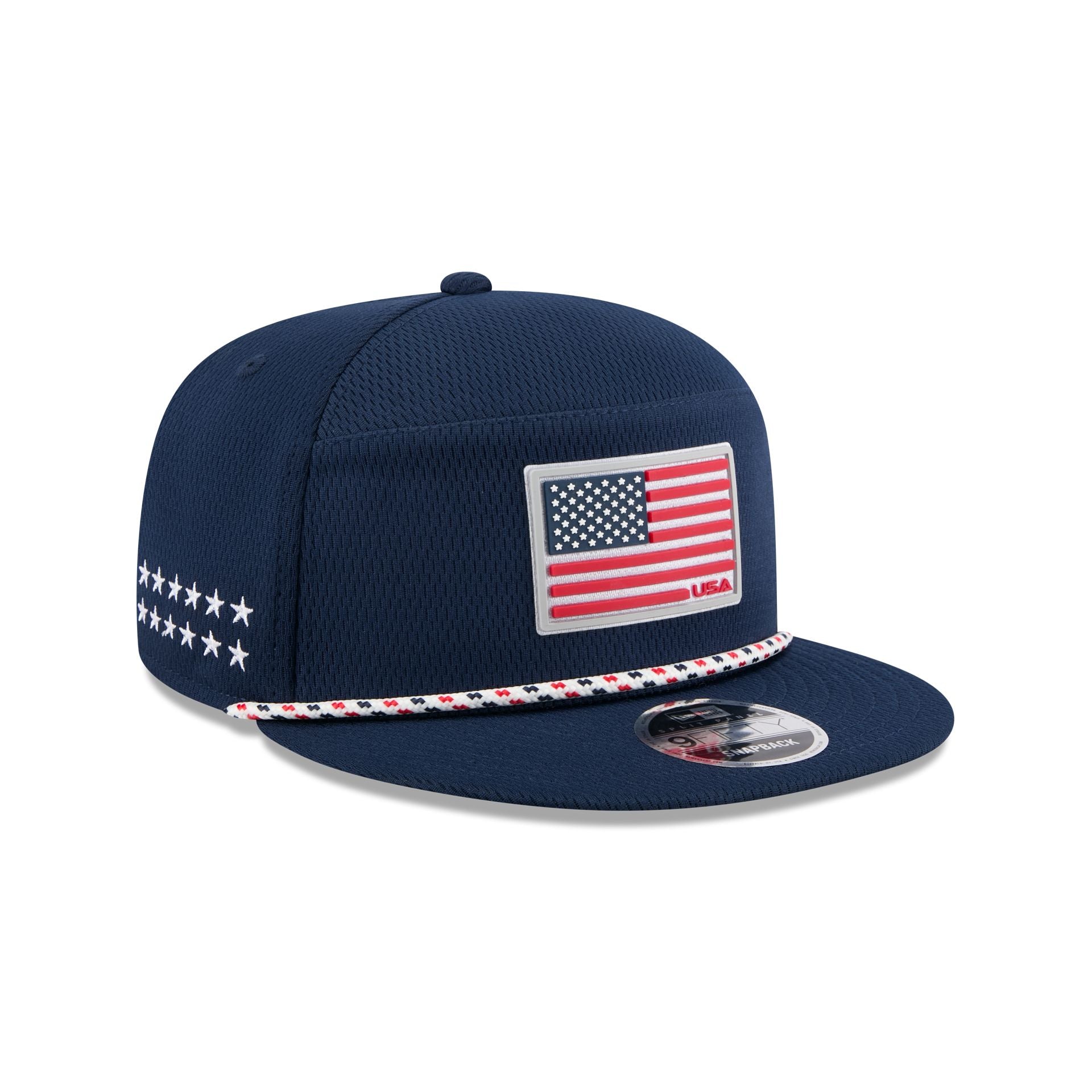 new era 2025 Ryder Cup Team USA Saturday Split Panel 9FIFTY Snapback