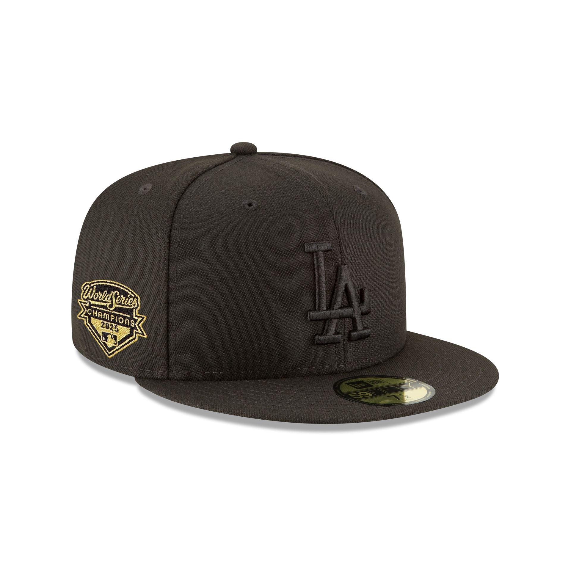 new era 2025 World Series Champions Black on Black 59FIFTY Fitted