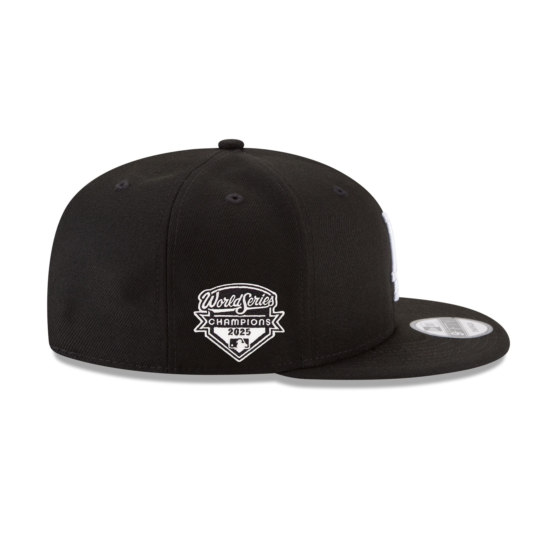 New Era 2025 World Series Champions Black & White 9FIFTY Snapback