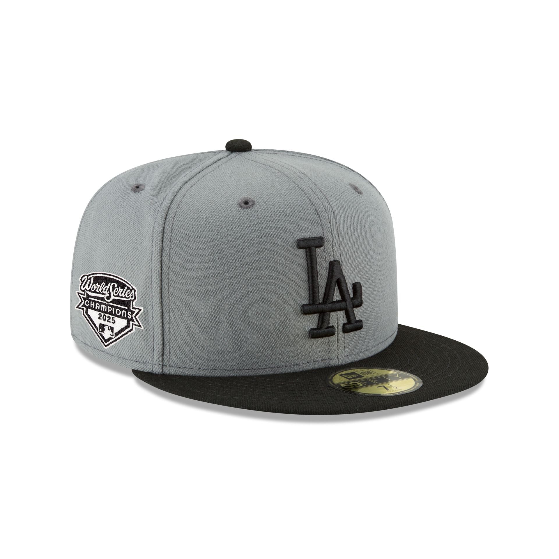 new era 2025 World Series Champions Storm Gray 59FIFTY Fitted