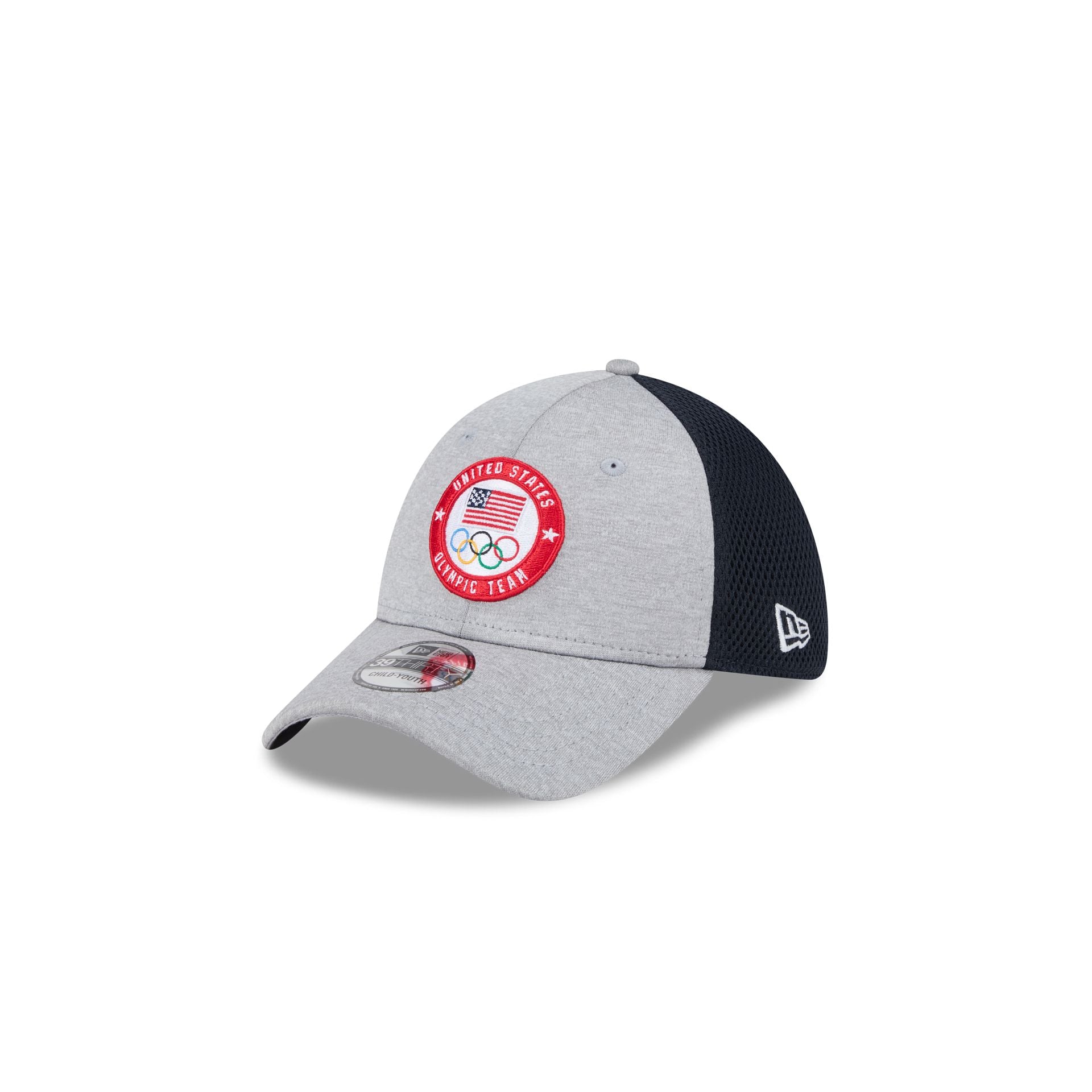 new era 2026 Winter Olympics Kids 39THIRTY Stretch Fit