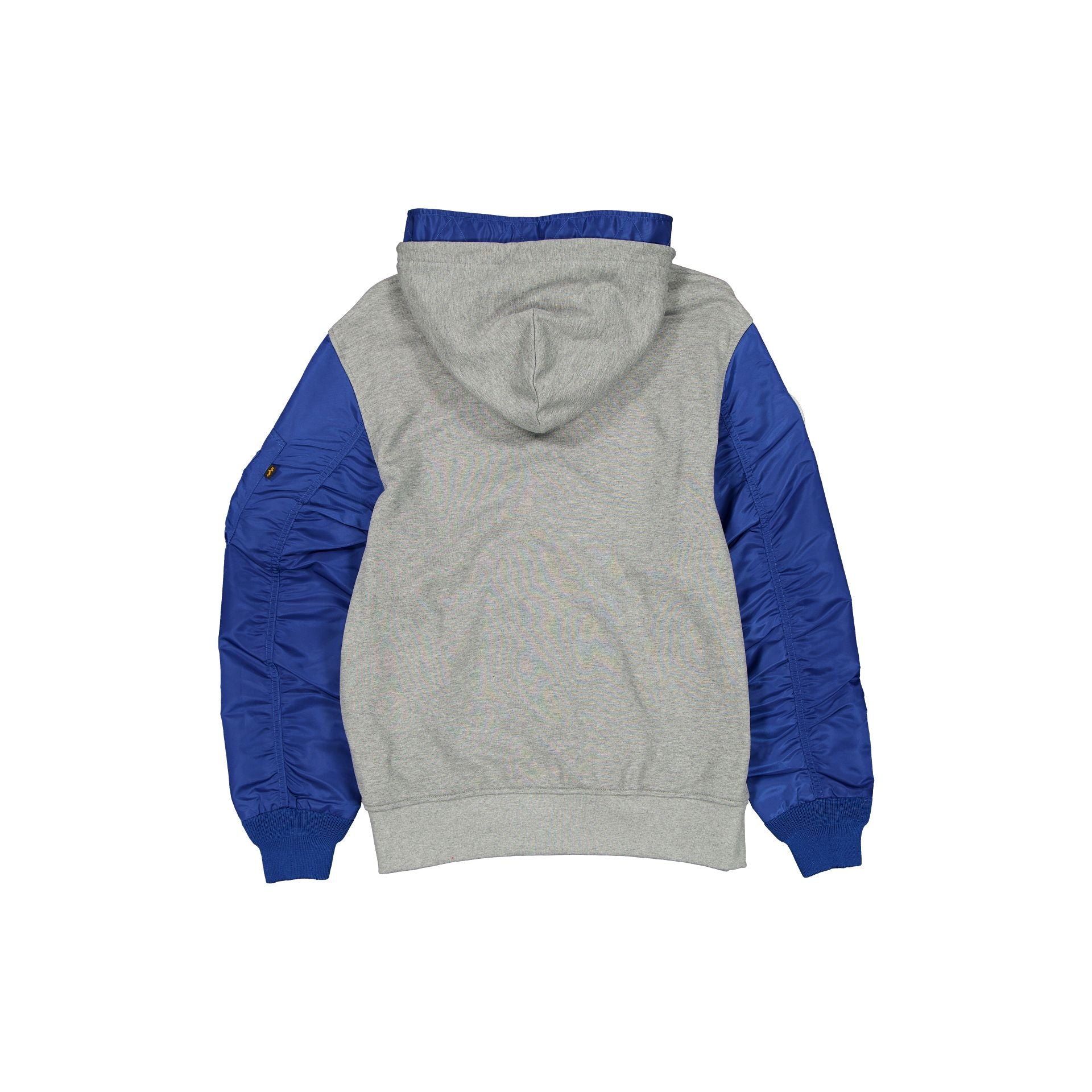 New Era Alpha Industries Gray MA-1 Full Zip Fleece Jacket