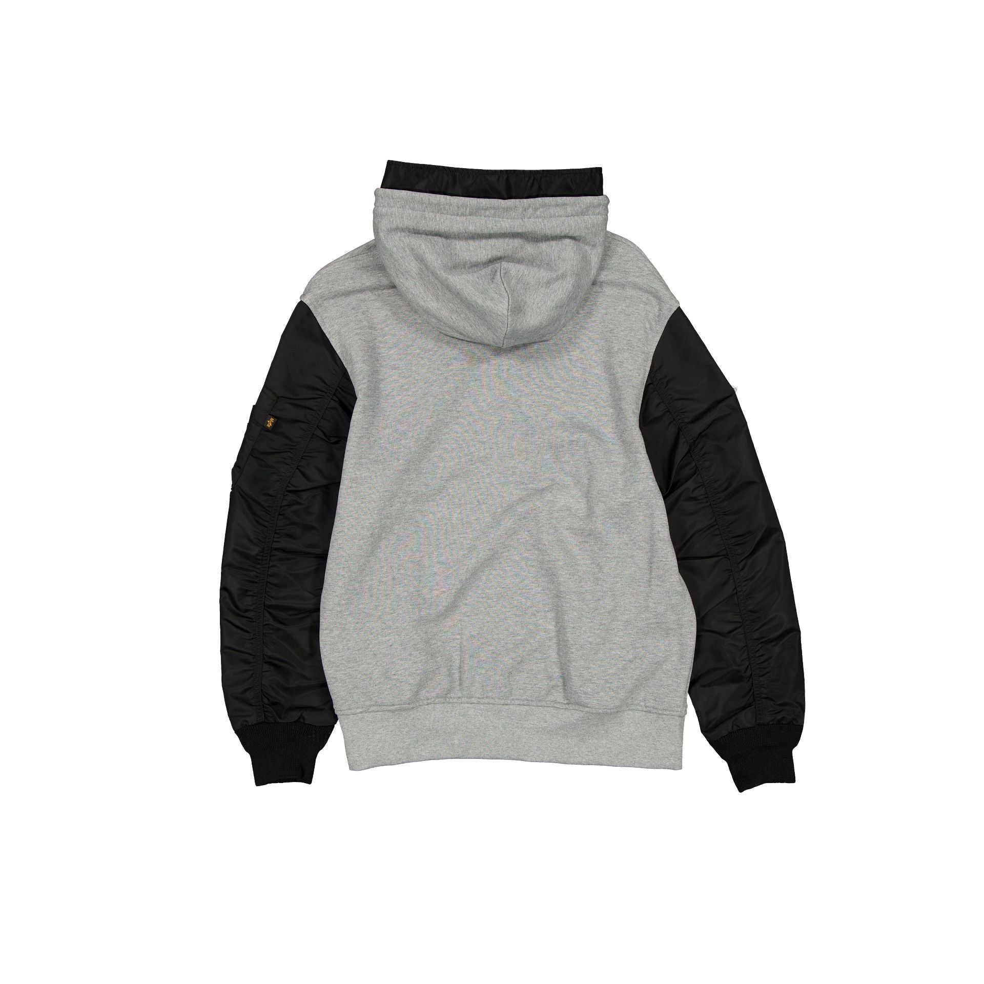 New Era Alpha Industries Historic Gray MA-1 Full Zip Fleece Jacket