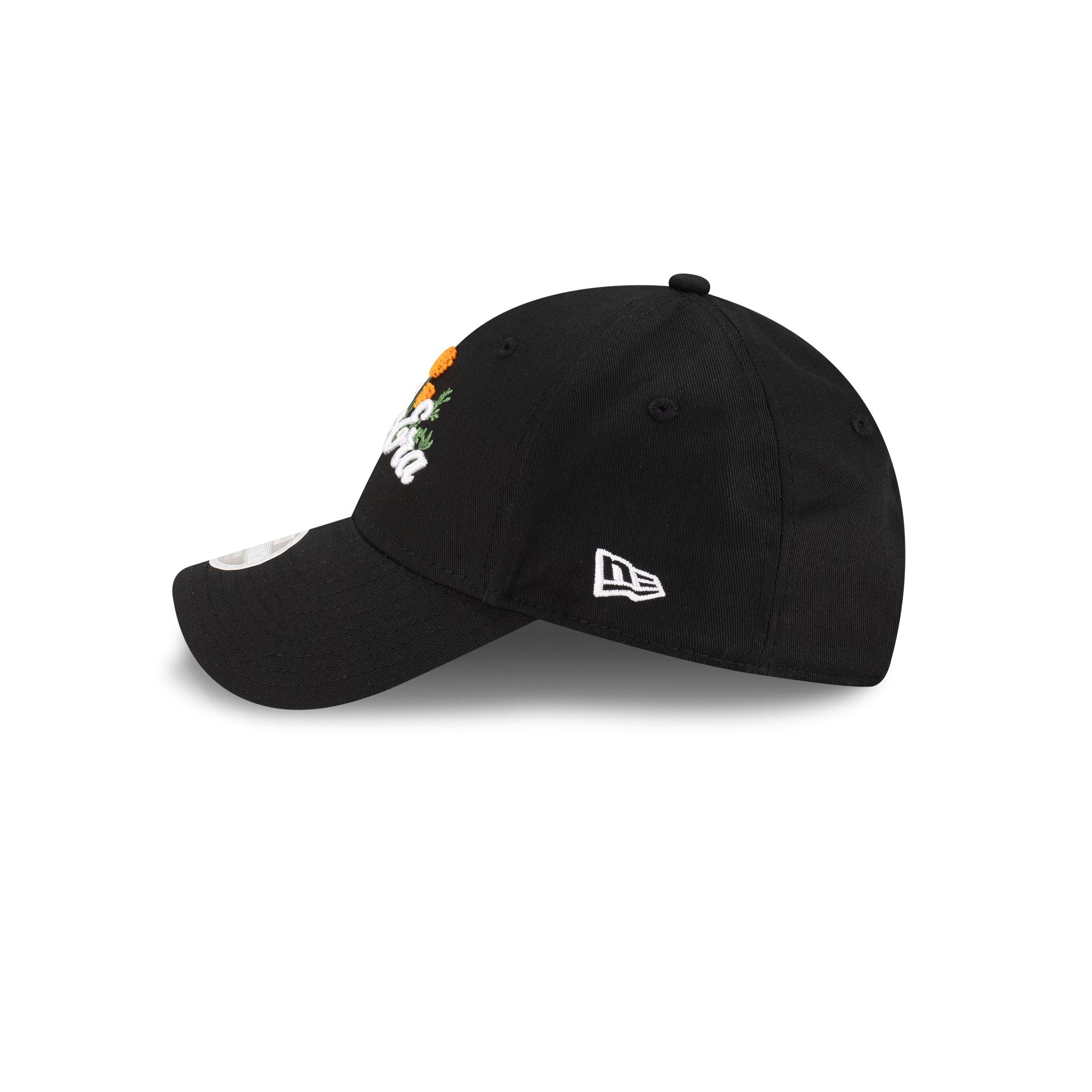 New Era Beaded Floral Black Women's 9FORTY Adjustable