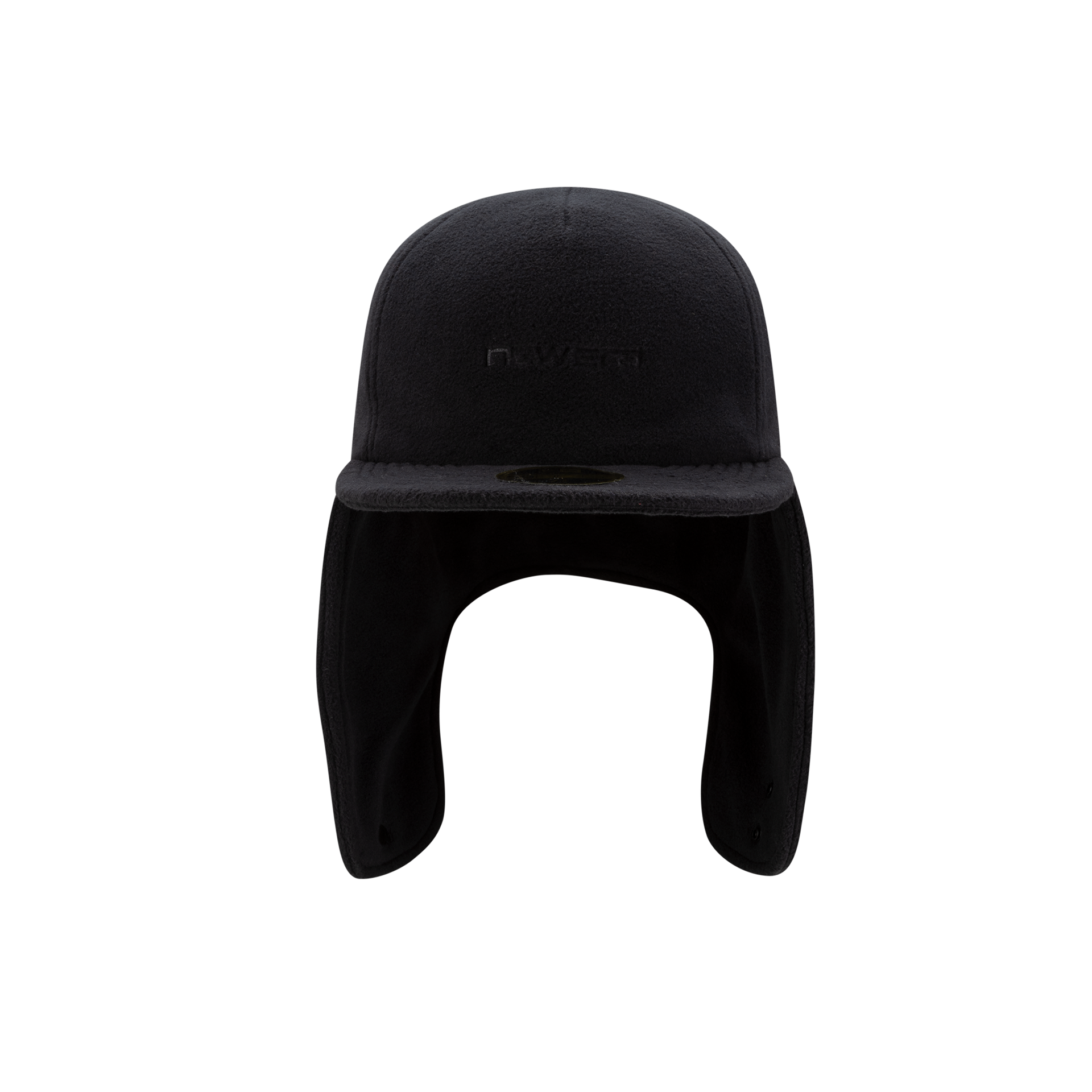 New Era Black Polartec Dog Ear Retro Crown 59FIFTY Fitted