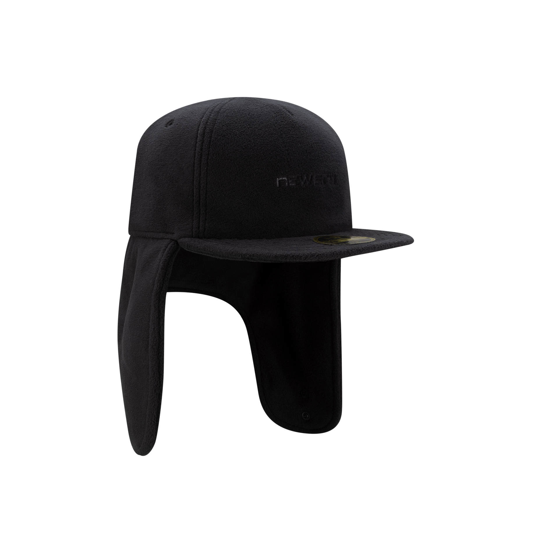 New Era Black Polartec Dog Ear Retro Crown 59FIFTY Fitted