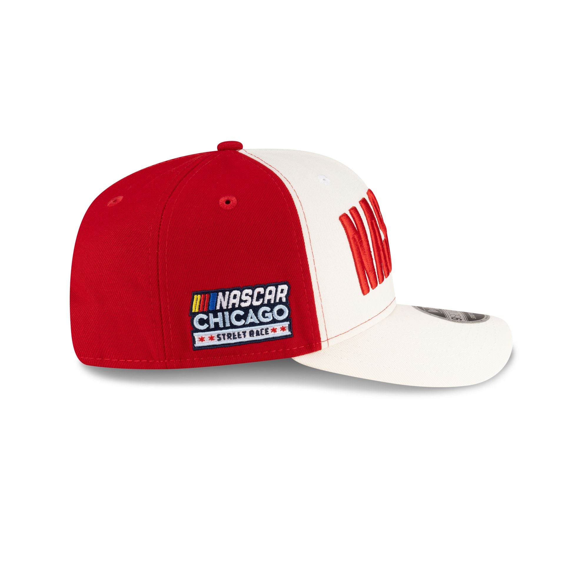 New Era Chicago Street Race Chrome Red 9SEVENTY Stretch-Snap